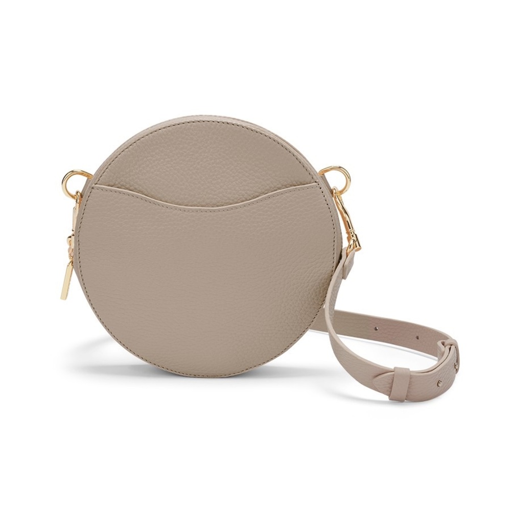 Cuyana: Mini Circle Belt Bag (Stone) size (xs/s)